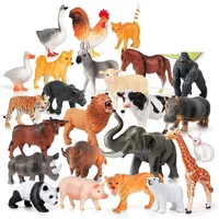 AiJH Modèles de marionnettes d'animaux dinosaures en PVC solide personnalisés pour parcs, décoration, jouets éducatifs pour enfants