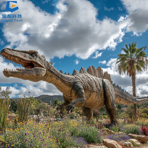 SGAD157 Modèle de dinosaure Triceratops animatronique personnalisé, peau en silicone, son de rugissement, pour usage intérieur/extérieur, centre commercial - Product Image 5