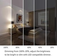 Ampoule LED SMD R7S 30W 118MM à double extrémité, dimmable, sans scintillement, CRI 80, 330 degrés, remplacement d'ampoule halogène, usage résidentiel