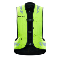 Gilet airbag respirant de qualité supérieure pour la moto, pour la conduite à grande vitesse, équipement de sécurité à gonflage rapide pour les trajets urbains, saison estivale
