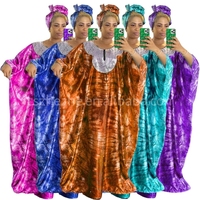 Zhzhe gaun kaftan payet untuk wanita, gaun kaftan ukuran besar motif 2023, gaun payet longgar warna polos dengan hijab, Gaun ukuran besar untuk wanita