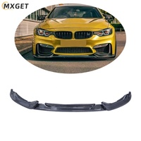 Aileron de pare-chocs avant en fibre de carbone de type VRS pour BMW F80 F82 F83 M3 M4 2014-2019