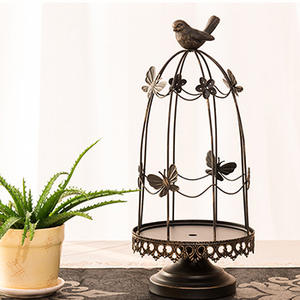 Portavelas de Metal Hecho a Mano, Elegante y Atractivo, para Decoración Navideña del Hogar y Jardín - Product Image 6