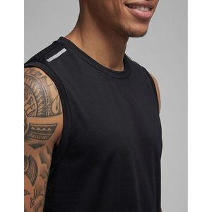 FOXA Lot de 5 débardeurs de sport pour hommes, séchage rapide, sans manches, col rond, coupe extensible - Product Image 5