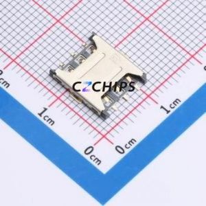NANO-SIM-501A SIM Card Connector SMD Connector Plug-In Type Nano SIM Card Card Holder 1.35mm - Product Image 1