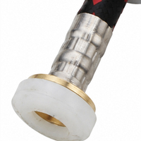 Tuyau de douche tressé G1/2, finition polie miroir, en acier inoxydable 201, pour douches de salle de bain, fourniture d'usine