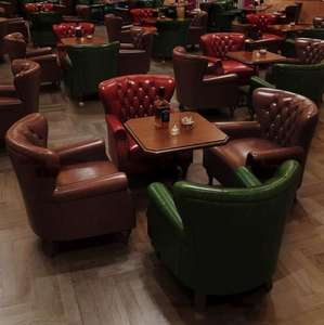 Sillas de Restaurante de Madera de Diseño Antiguo Moderno Personalizables, Muebles Comerciales Duraderos y Ecológicos para Restaurantes - Product Image 2