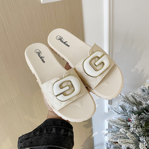 Lazy Man Slippers For Outdoor Wear Stylish Summer Women'S Shoes With Fashionable Trend Versatile Fit And Anti Slip Function - Product Image 6
