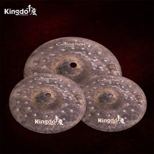 2025 Kingdo Cymbale Dry Splash Chinoise en Bronze B20 Faite à la Main 10 pouces Instrument de Percussion Professionnel Accessoires de Batterie - Product Image 5