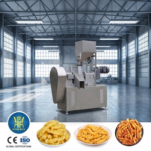 Máquina Extrusora de <span class=keywords><strong>Cheetos</strong></span>, Máquina para Hacer Bocadillos de Maíz Inflado, Línea de Producción de Kurkure, Nik Nak y Otros Snacks - Product Image 1