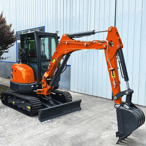 Produits les plus vendus, livraison gratuite, mini-excavatrice chinoise d'occasion EPA/Euro 5, 2,5 tonnes, avec cabine, à vendre - Product Image 1