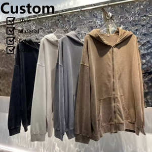 Sweat à capuche imprimé en mousse épaisse de 350g Fabricant: unisexe, coupe ample, personnalisé pour femmes, sweats à capuche et sweat-shirts pour hommes, sweats à capuche pour hommes - Product Image 1