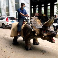 Costumes de dinosaures animatroniques personnalisés, technologie réaliste pour manèges de dinosaures animatroniques pour parcs d'attractions et décoration