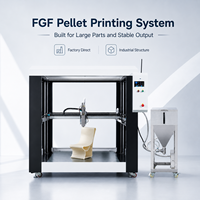 Imprimante 3D industrielle Protolink3D FGF à granulés, nouvelle en alliage d'aluminium, grand format, volume d'impression 1000 mm, buse unique, 300°C, 350 mm/s, 1
