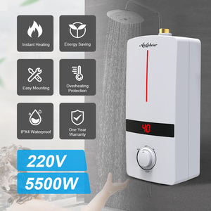 Chauffe-eau électrique sans réservoir 5500 Watt 240v 50hz La température télécommandée électrique à économie la <span class=keywords><strong>plus</strong></span> efficace - Product Image 2