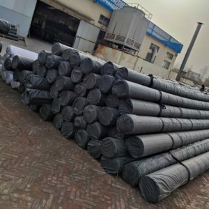 Geomembrana de <span class=keywords><strong>Polietileno</strong></span> de Alta Densidad (HDPE) Personalizada, Membrana Impermeable de 300 Micras, Lámina Negra Lisa para Barrera de Vapor en Sótanos - Product Image 6