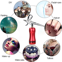 HB08-116 mini sans fil sans fil kit compresseur Airbrush