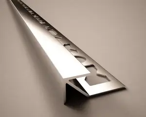Beliebteste Aluminiumprofilform Kante gebogene Ecke für äußere geformte Fliesenschiene