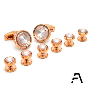 Pour <span class=keywords><strong>Amazon</strong></span> Offre Spéciale boutons de manchette pour hommes de conception classique ensemble de goujons pour chemises de smoking pour cadeau de fête de fiançailles de mariage d'affaires - Product Image 3