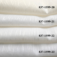 Tissu jacquard épais à carreaux pour rideaux transparents, vendu en rouleau au mètre pour draperies de fenêtre et décoration intérieure