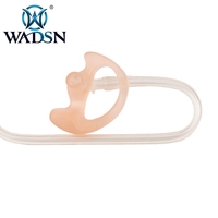 Headset Taktis WADSN dengan Mikrofon Tenggorokan, Headband untuk Olahraga, Bodyguard, ANC, Penggunaan Luar Ruangan, Headphone Taktis WZ033