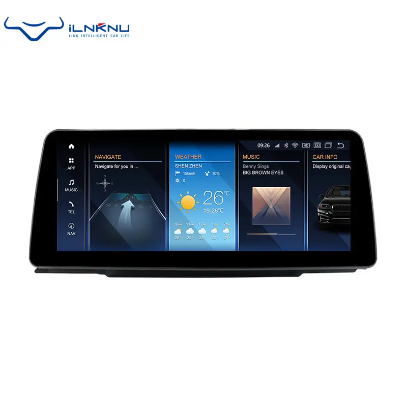 Ndroid 12-pantalla táctil Blue ray 8 Core 8 + 128g carplay, navegación GPS WiFi autorradio Android para BMW X1 e84