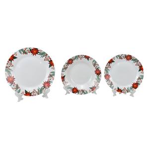 Juego de Mesa de Porcelana de 18 Piezas con Decoración de Península de Porcelana - Product Image 1
