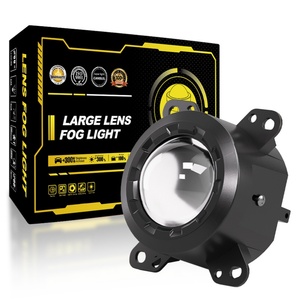 Feux antibrouillard LED plats de 3 pouces 9-80V pour pare-chocs avant de voiture, lampe de véhicule, phare pour camion - Product Image 1
