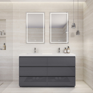 <span class=keywords><strong>Mobile</strong></span> da <span class=keywords><strong>Bagno</strong></span> Elegante <span class=keywords><strong>in</strong></span> Legno Massello Stile Europeo <span class=keywords><strong>con</strong></span> <span class=keywords><strong>Lavabo</strong></span>, Specchio e Piano <span class=keywords><strong>in</strong></span> Marmo - Product Image 6