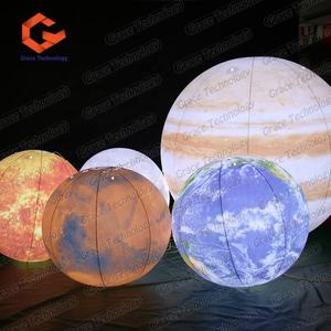 Ballon de planète gonflable éducatif Système solaire Soleil Terre <span class=keywords><strong>Jupiter</strong></span> Mars Saturne Neuf Ballons de planète Accessoires d'enseignement - Product Image 3