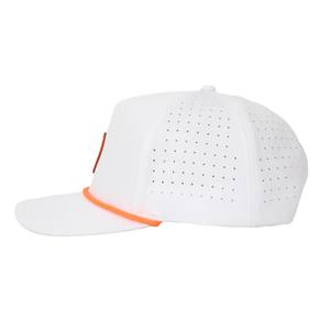 Logotipo de parche bordado personalizado de alta calidad, sombrero impermeable, malla en blanco, gorras de cuerda de camionero personalizadas, sombrero de Golf blanco con soporte para camiseta - Product Image 3