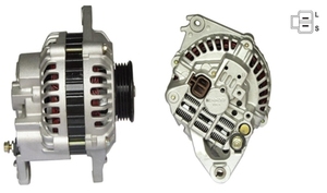 เครื่องกำเนิดไฟฟ้ากระแสสลับรถยนต์12V 90A 4 S OEM สำหรับ Mitsubishi <span class=keywords><strong>Galant</strong></span> VI [E3] 2.0 GTI 16V 4X4 SUV 13289 13249 - Product Image 2