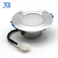Plafonnier LED circulaire encastré en métal 408C-01 pour ascenseur, idéal pour hôtels, villas, entrepôts et éclairage automobile
