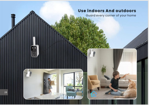 3MP Wifi <span class=keywords><strong>Camera</strong></span> an ninh cho nhà ngoài trời 2k tầm nhìn ban đêm được xây dựng trong mic CMOS cảm biến năng lượng mặt trời Powered Hidden không dây <span class=keywords><strong>camera</strong></span> ngoài trời - Product Image 4