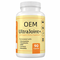 OEM UltraJoint Plus Soutien Articulaire avec Glucosamine Chondroïtine MSM Curcuma et Boswellia 90 Capsules Cure de 30 Jours