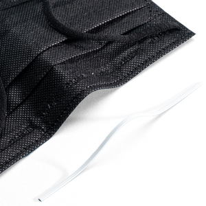 Masker Wajah sekali pakai untuk dewasa hitam modis <span class=keywords><strong>non</strong></span>-tenun & meleleh kain ditiup Respirator - Product Image 5