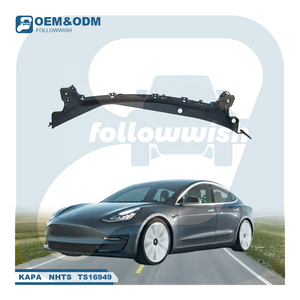 Followwish Modèle de voiture automobile 3 de rechange <span class=keywords><strong>Pare</strong></span>-<span class=keywords><strong>brise</strong></span> avant Plaque de collecte d'eau de pluie Partie Plaque de bras d'essuie-glace pour Tesla Model 3 - Product Image 1