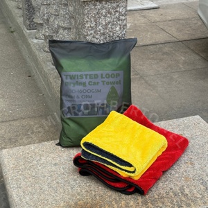 Double Twist Pile <b>Towel</b> <b>Large</b> Premium 1200 GSM <b>Microfiber</b> <b>Towel</b> Thick Soft Super Water Absorbent Car <b>Microfiber</b> Drying <b>Towel</b> - Product Image 1