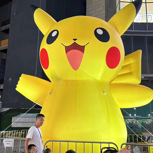 Vente chaude <span class=keywords><strong>Pikachu</strong></span> gonflable géant personnalisé, adorable et mignon, pour la publicité, la décoration d'événements en plein air, modèle de dessin animé - Product Image 3
