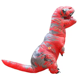 Высокое качество надувной костюм для вечеринки динозавра надувная кукла костюм