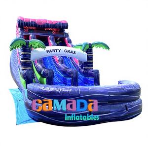 Tobogán Acuático Inflable para Exteriores, Precio de Fábrica, en Oferta, para Uso Residencial, Escolar, con Certificado CE - Product Image 1