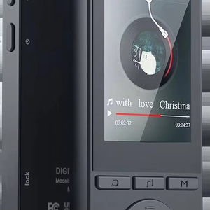 Reproductor MP3 de Alta Fidelidad, Reproductor de Música Portátil, Radio FM, Grabadora de Voz, Compatible con Tarjeta TF de 32 GB, para Estudiantes, Deportes, Correr - Product Image 2