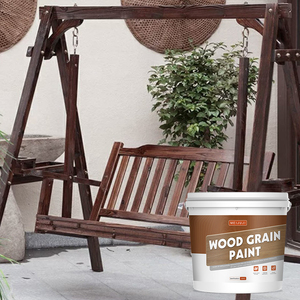 Texture du bois naturel enduisant la <span class=keywords><strong>peinture</strong></span> résistante à la chaleur de grain du bois pour des clôtures et des planchers extérieurs - Product Image 4