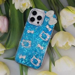 Funda de Lujo <span class=keywords><strong>con</strong></span> Diamantes para Teléfono Móvil <span class=keywords><strong>iPhone</strong></span> X 11 12 13 14 15 16 17 Pro Max Air, <span class=keywords><strong>Fundas</strong></span> para Samsung S24U S26U A05S A24 - Product Image 6