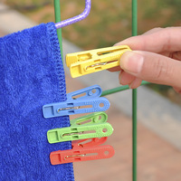 Pinces à linge multicolores X527, pinces à linge en plastique résistantes au vent, paquets de 20 pièces, différents types de pinces à linge