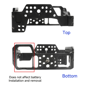 Jaula para Cámara Compatible con <span class=keywords><strong>Sony</strong></span> <span class=keywords><strong>A7III</strong></span>/A7RIII/A9, Compartimento de Batería con Acceso Completo, Estructura Ergonómica - Product Image 4
