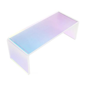 Commercio all'ingrosso nordico moderno <span class=keywords><strong>semplice</strong></span> arcobaleno acrilico espositore salone strumento per Manicure porta cuscini per unghie bracciolo - Product Image 1