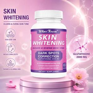 Cápsulas de Glutatión Wins Town para un Suplemento Dietético de Belleza Premium, Fórmula de Alta Calidad, Fabricante de Contratos OEM ODM - Product Image 3