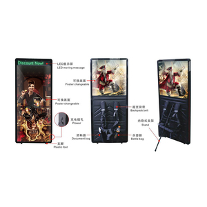Zz Group 31 Zoll Fabrik tragbare LED-Rucksack Walking Mobile Billboard Werbung Light Box - Product Image 4