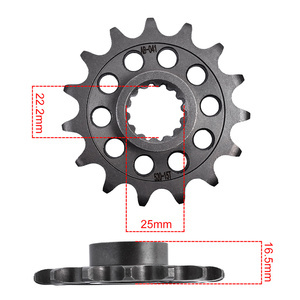 Piñón delantero de carburación forjado 520-15T repuestos de motocicleta para <span class=keywords><strong>Ducati</strong></span> 939 950 <span class=keywords><strong>Super</strong></span> <span class=keywords><strong>Sport</strong></span> 950 Hypermotard 1098R/S - Product Image 6